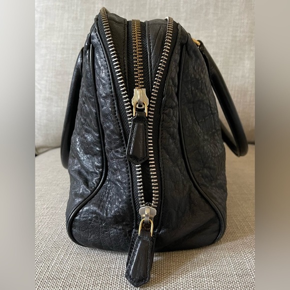 Marc by Marc Jacobs Washed Up Lauren Black Satchel Bag - Picture 5 of 14